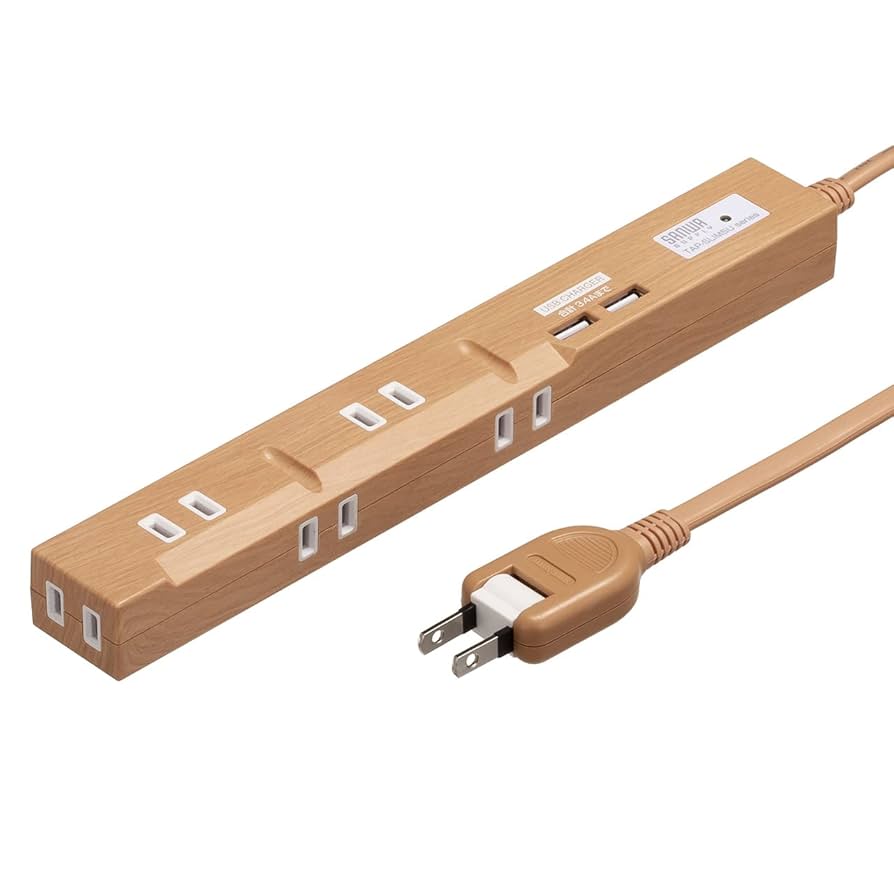 2点送料込み同梱の金額です Amazon.co.jp: サンワダイレクト 電源タップ USB付き マグネット